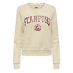 Only Sweat Beige/Rouge Femme Only Rubi. Coloris disponibles : Beige