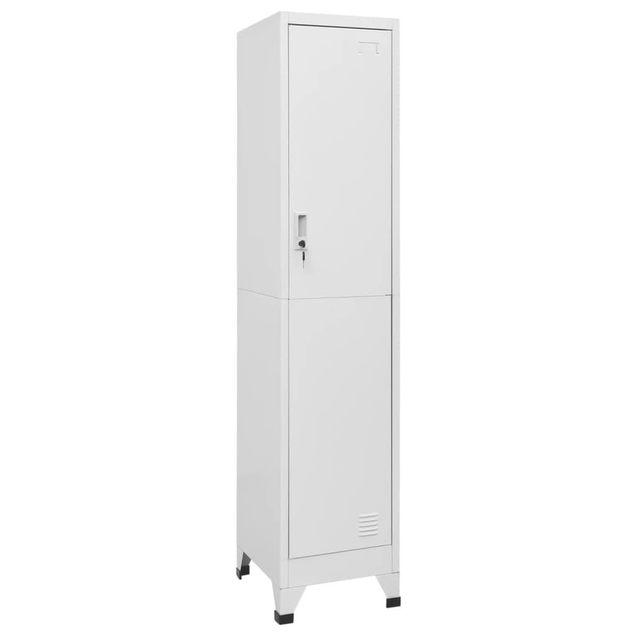 Voir la diapositive 1 : VIDAXL Armoire a casier 38x45x180 cm
