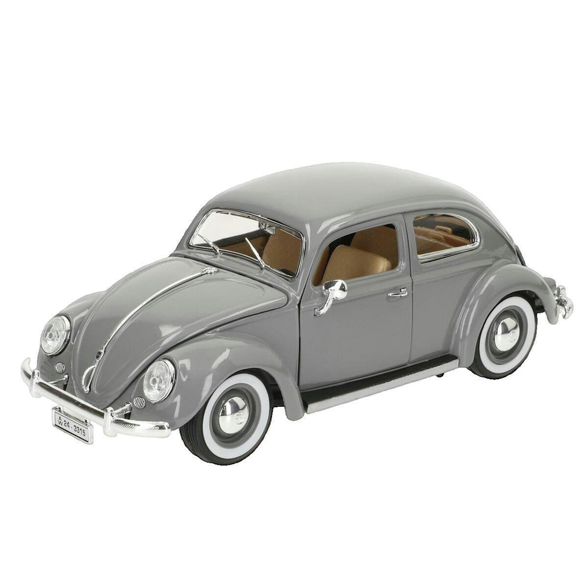 BURAGO Modèle réduit Bburago Volkswagen Käfer Beetle 1955 gris