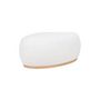 Voir la diapositive 2 : LISA DESIGN Amy - pouf - en tissu bouclette