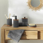 Voir la diapositive 5 : Paris Prix Pot à Cotons Design  Niagara  10cm Anthracite