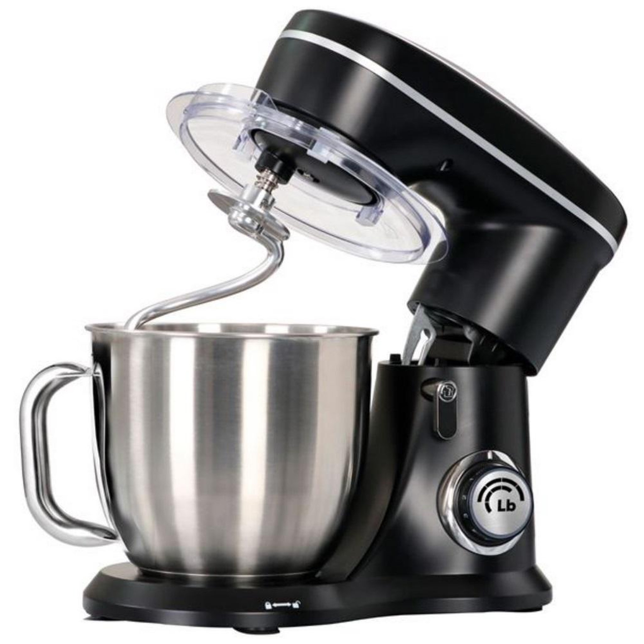 Voir la diapositive 5 : LITTLE BALANCE Robot pâtissier 4.8l 1000w noir - 8574