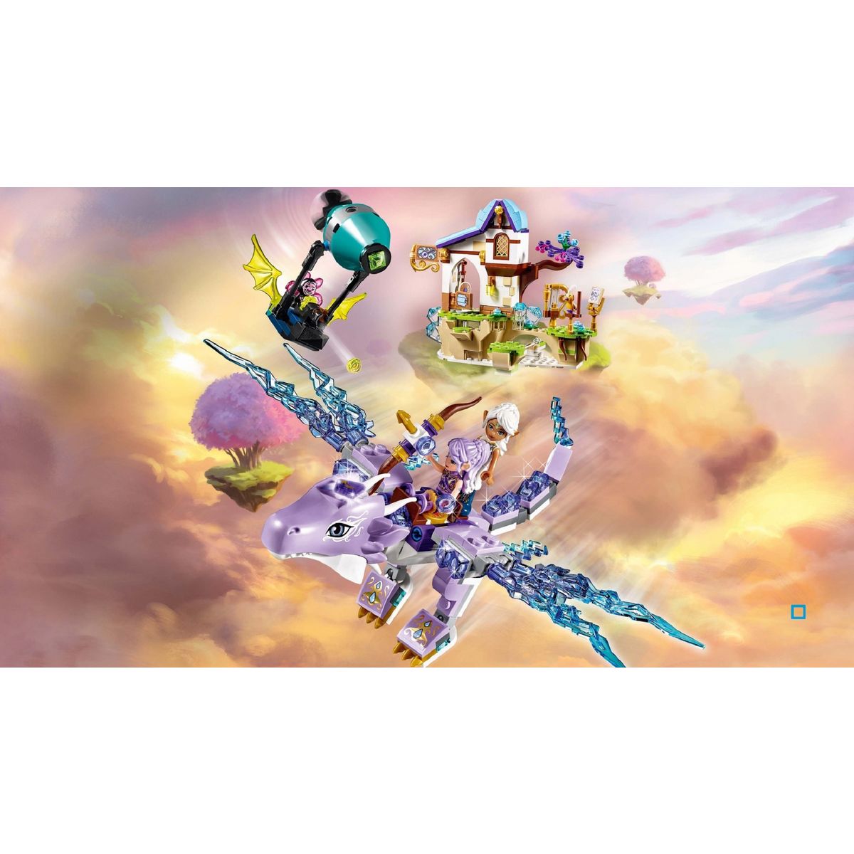 LEGO Elves 41193 - Aira et la chanson du dragon du vent 