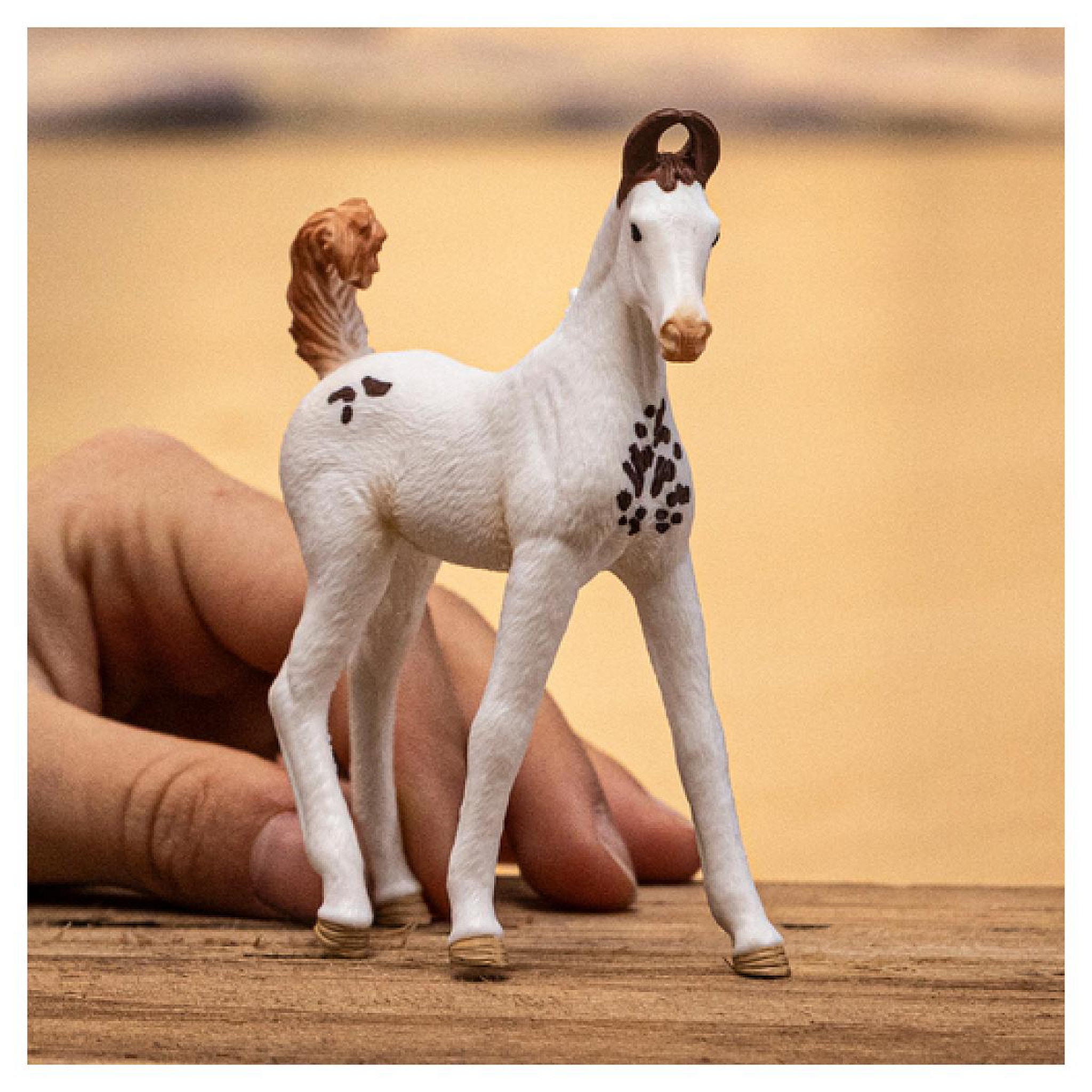 Voir la diapositive 2 : Schleich 14896 Figurine Poulain Marwari