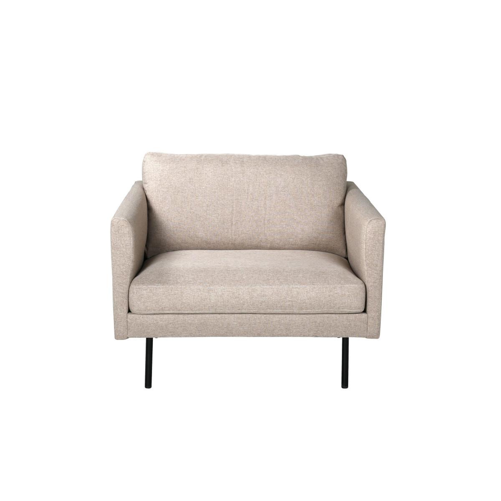 Voir la diapositive 2 : Paris Prix Fauteuil en tissu  zoom  95cm beige