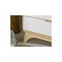 Voir la diapositive 2 : Ensemble lit bébé 70 x 140 cm évolutif + commode PRATIC