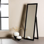 Voir la diapositive 6 : Paris Prix Miroir Design sur Pied  Sebring  170 cm Noir