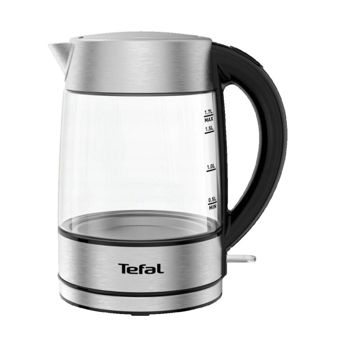 TEFAL Bouilloire Tefal en verre transparent 1,7 L