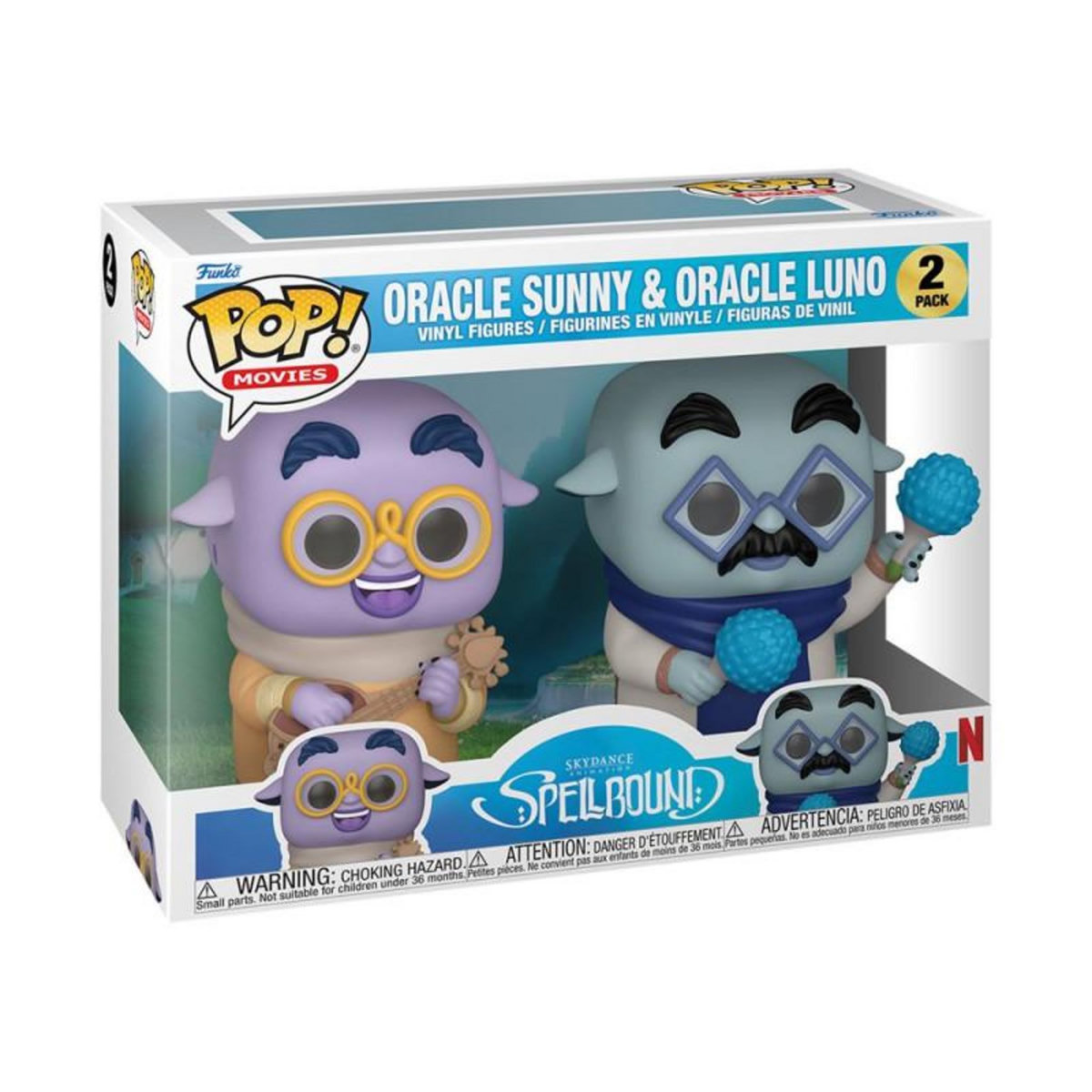 Funko Figurine Funko Pop Movies Spellbound Oracle Sunny and Oracle Luno 2 PK
