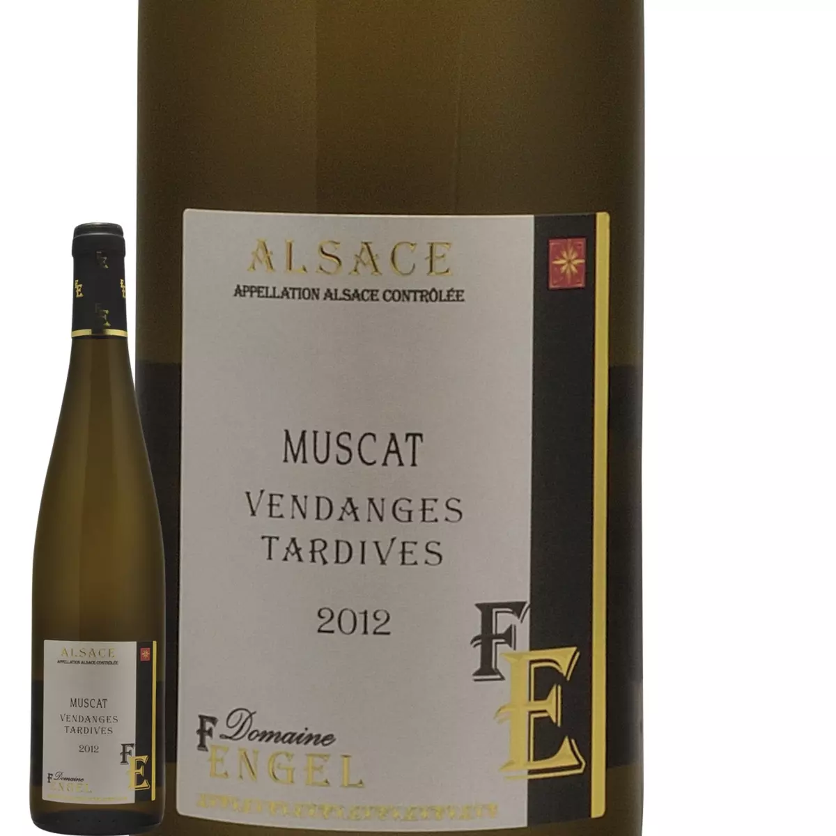 Domaine F. Engel Alsace Muscat Vendanges Tardives Blanc 2012