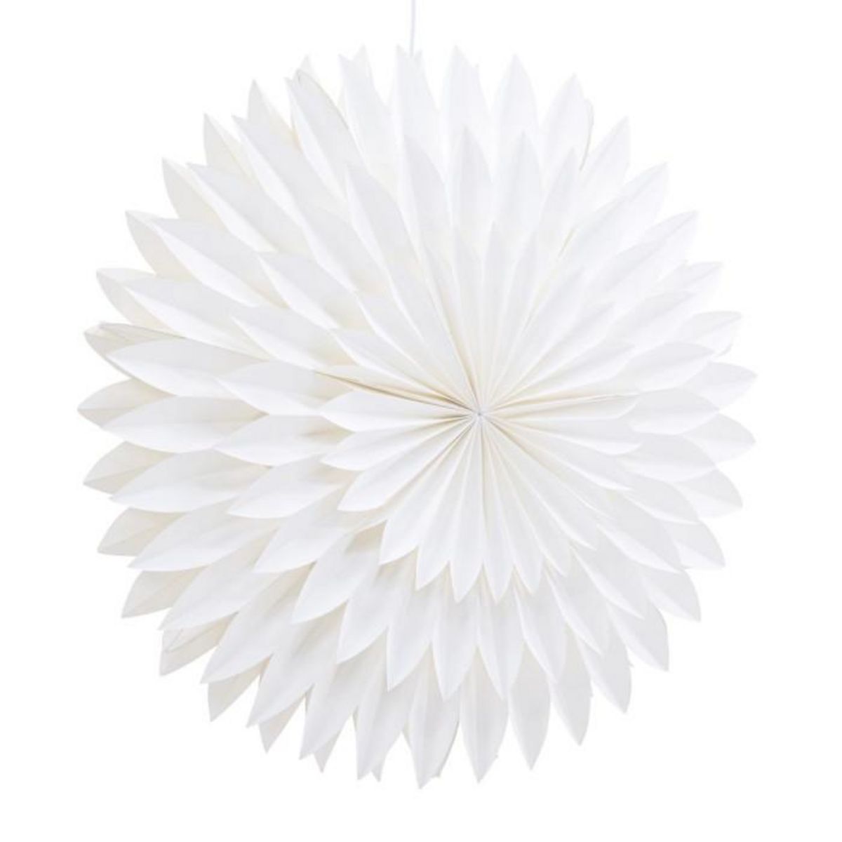 Paris Prix Lampe Suspension Déco  Storlien  60cm Blanc