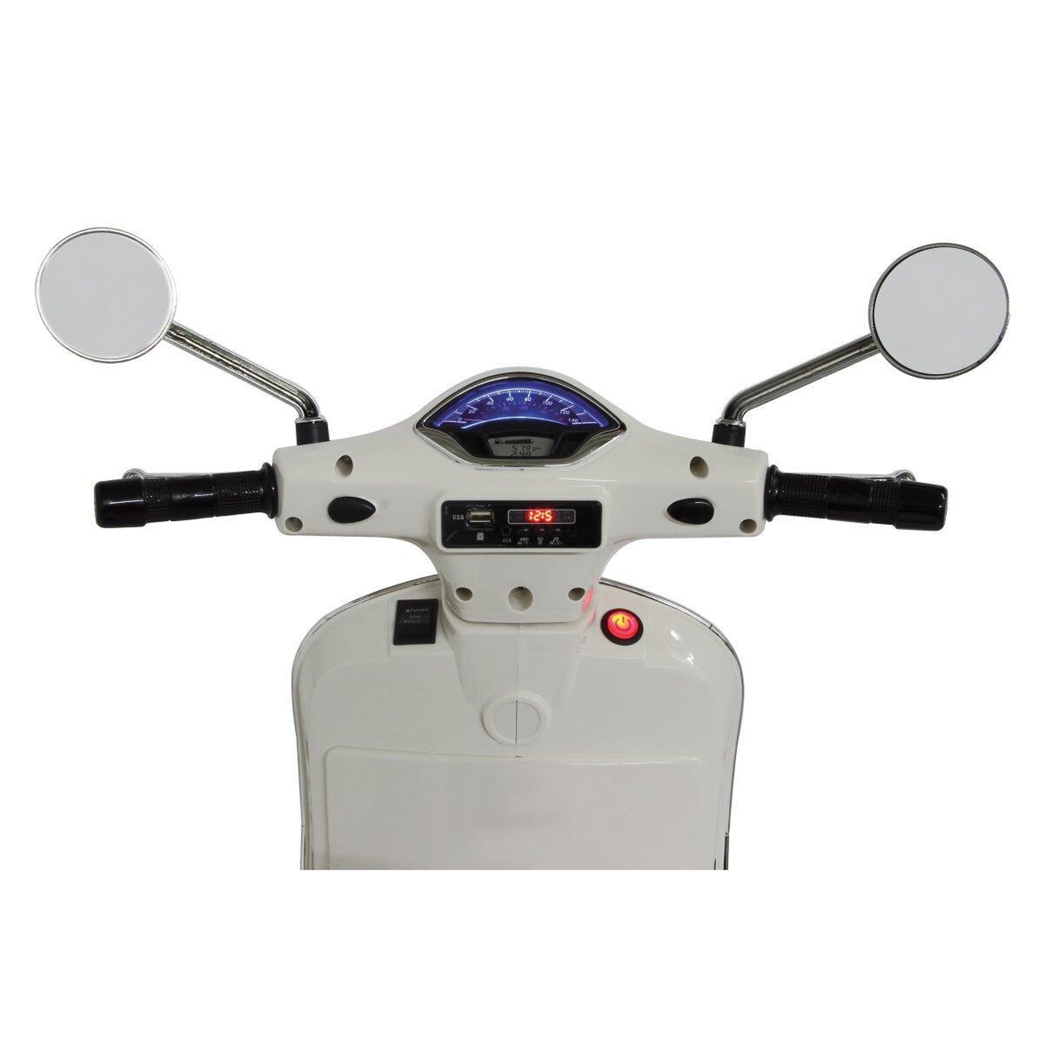Voir la diapositive 3 : Jamara Porteur Vespa GTS 125 blanc