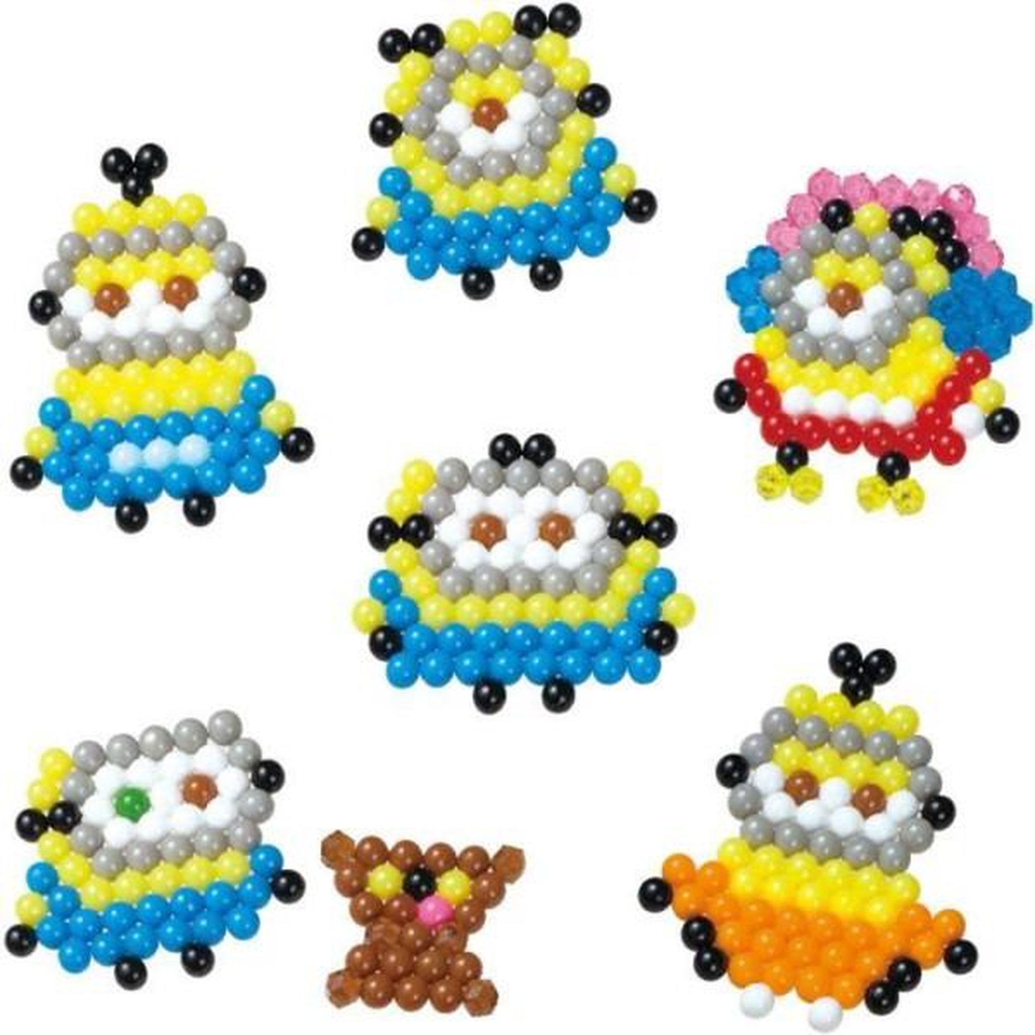 Voir la diapositive 3 : Aquabeads Kit de perles Les Minions 2 - Aquabeads - Recrée tes personnages préférés du film