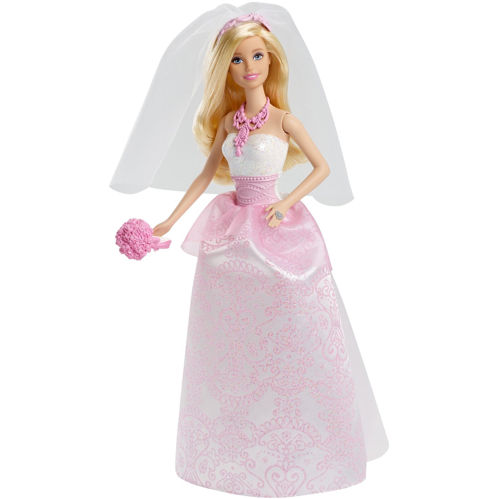 Voir la diapositive 1 : BARBIE Poupée Barbie Mariée 