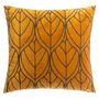 Voir la diapositive 1 : ATMOSPHERA Coussin Déco en Velours  Lur  40x40cm Ocre