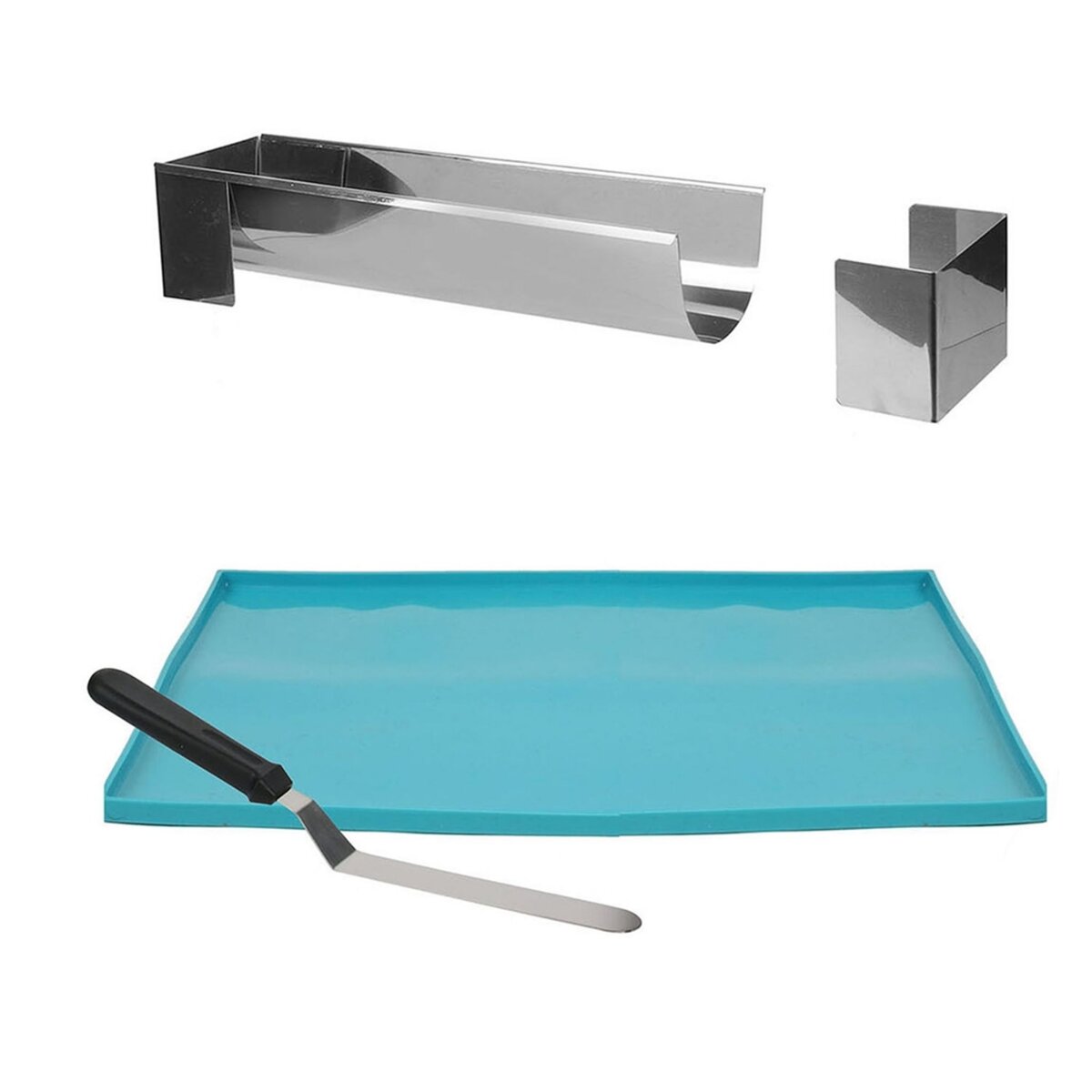 Coffret buche gouttière en inox 