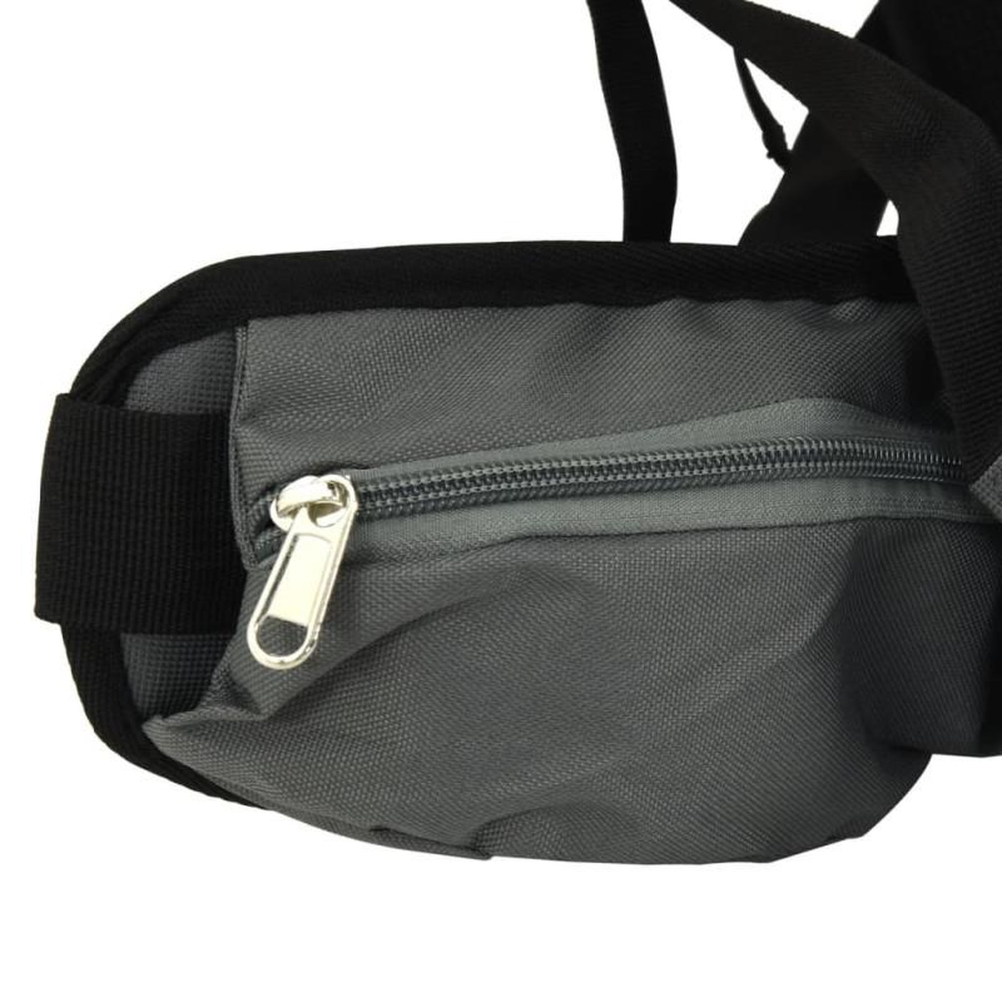 Voir la diapositive 5 : VIDAXL Sac à dos de randonnée gris 80 L tissu oxford