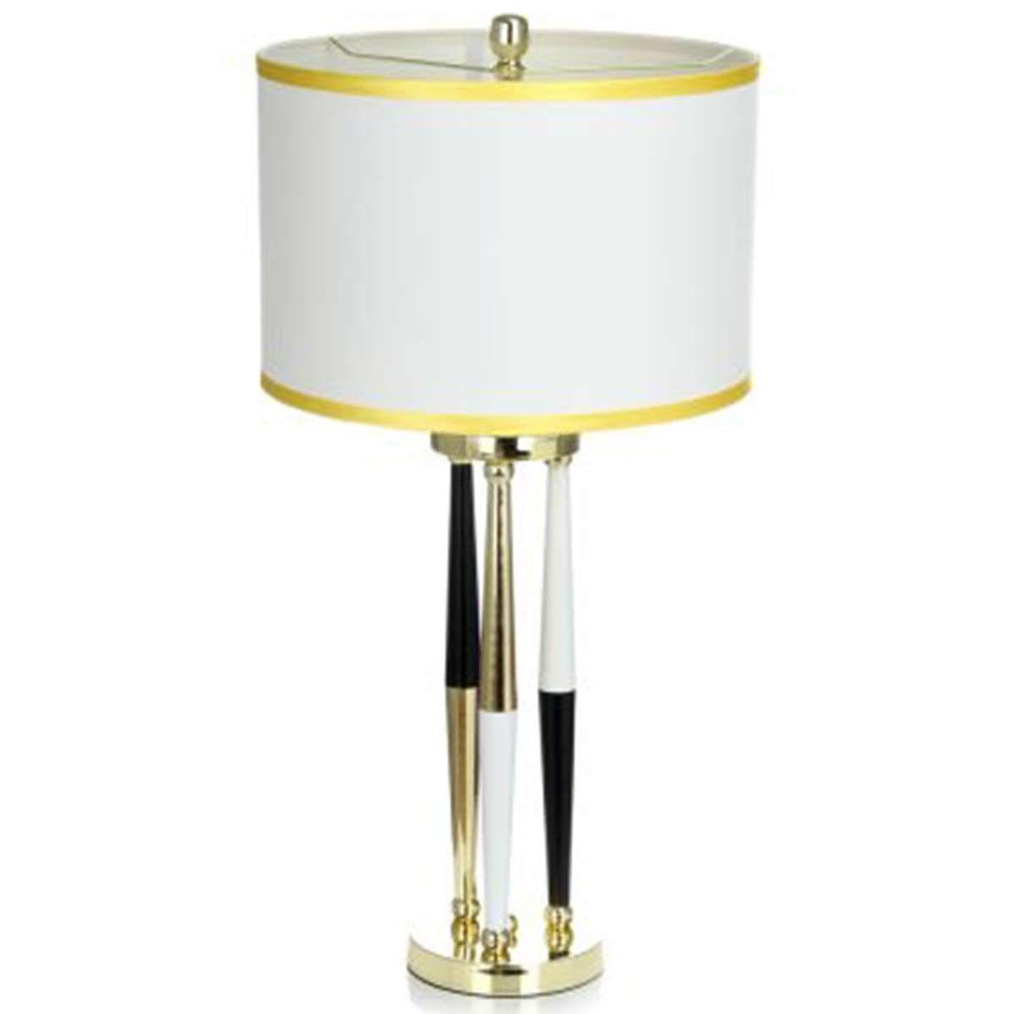 Paris Prix Lampe à poser design  paralla  76cm blanc & or