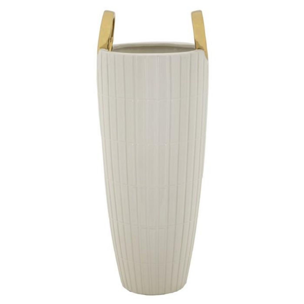Paris Prix Vase Design en Céramique  Shopping  45cm Blanc