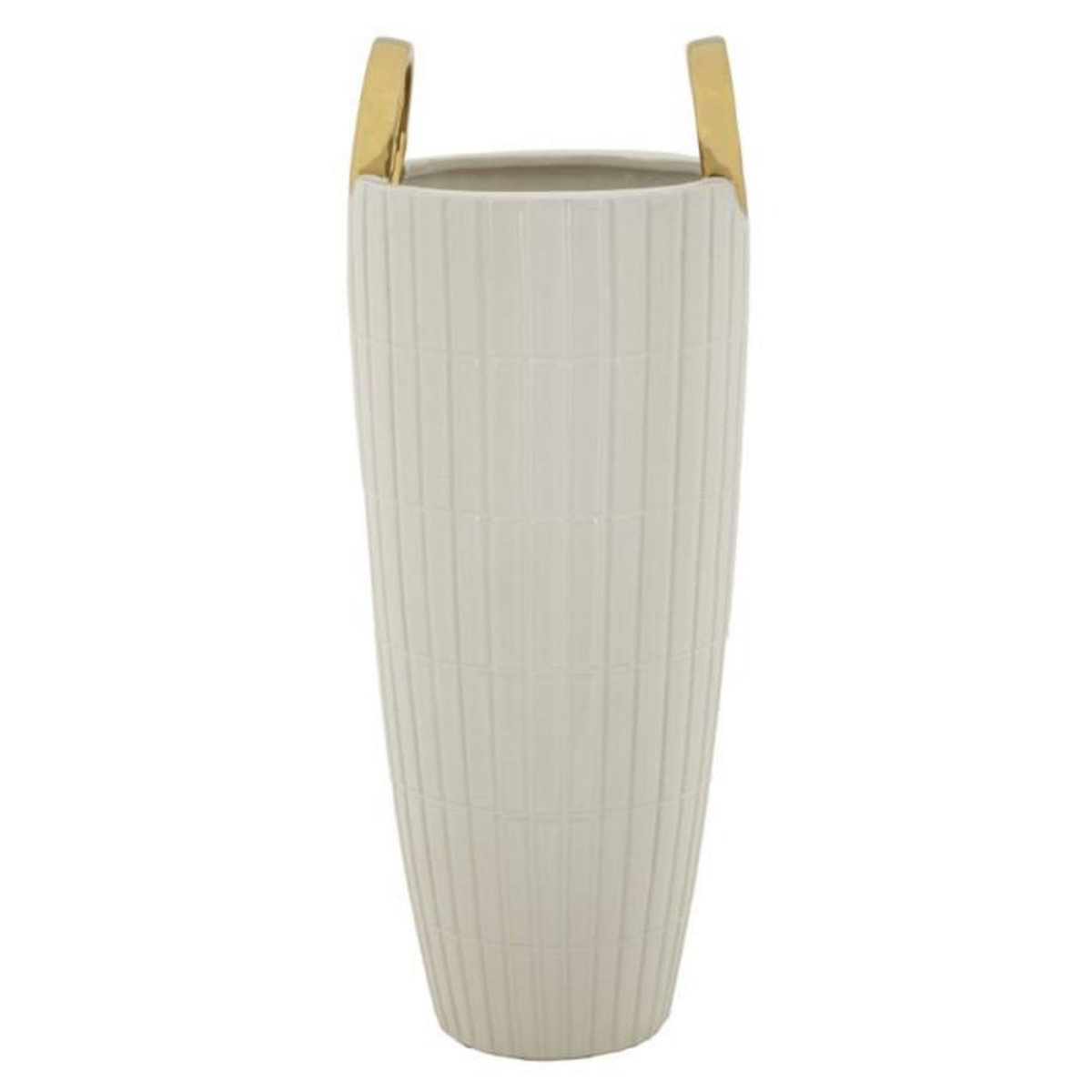 Paris Prix Vase Design en Céramique  Shopping  45cm Blanc