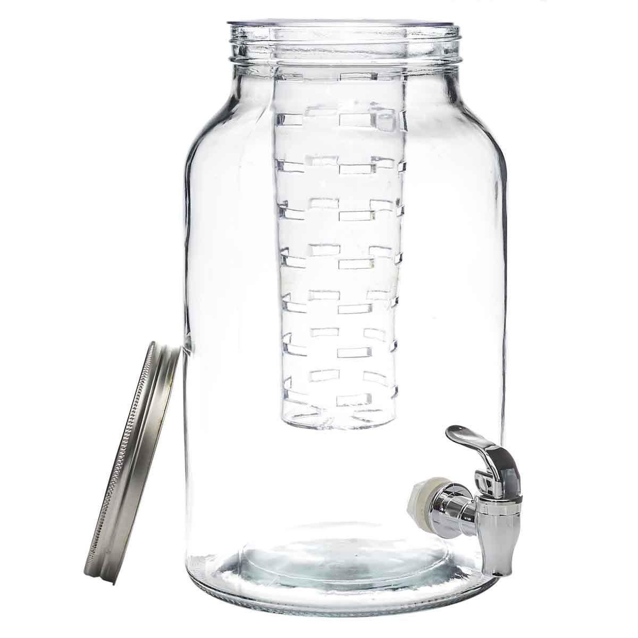Voir la diapositive 3 : The Home Deco Factory Fontaine à Boisson  Infuseur  5,5L Transparent