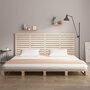 Voir la diapositive 3 : VIDAXL Tete de lit murale 206x3x91,5 cm Bois massif de pin