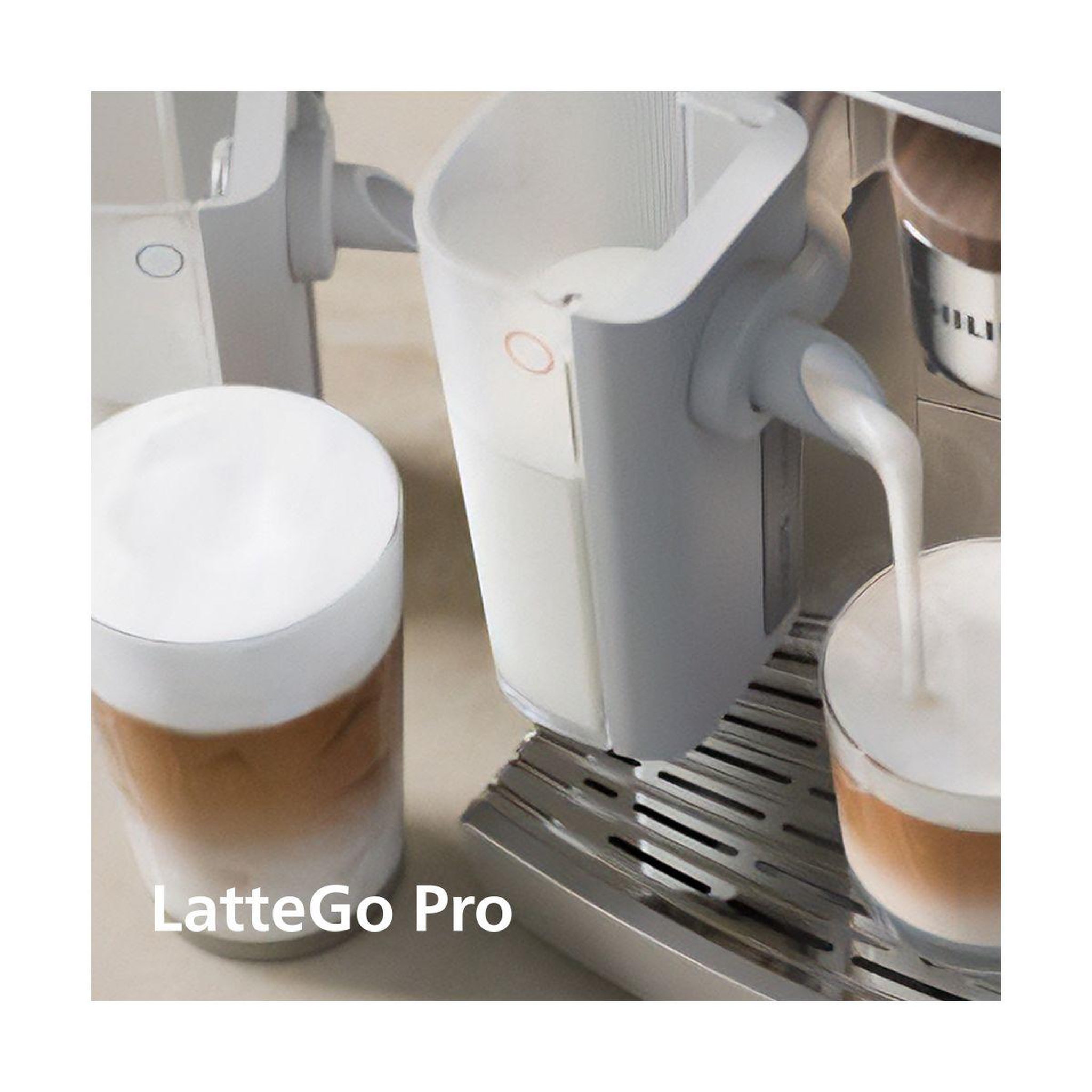 Voir la diapositive 3 : Philips Expresso broyeur café aromis ep8757/20 cafetière à grain silentbrew lattego pro blanche