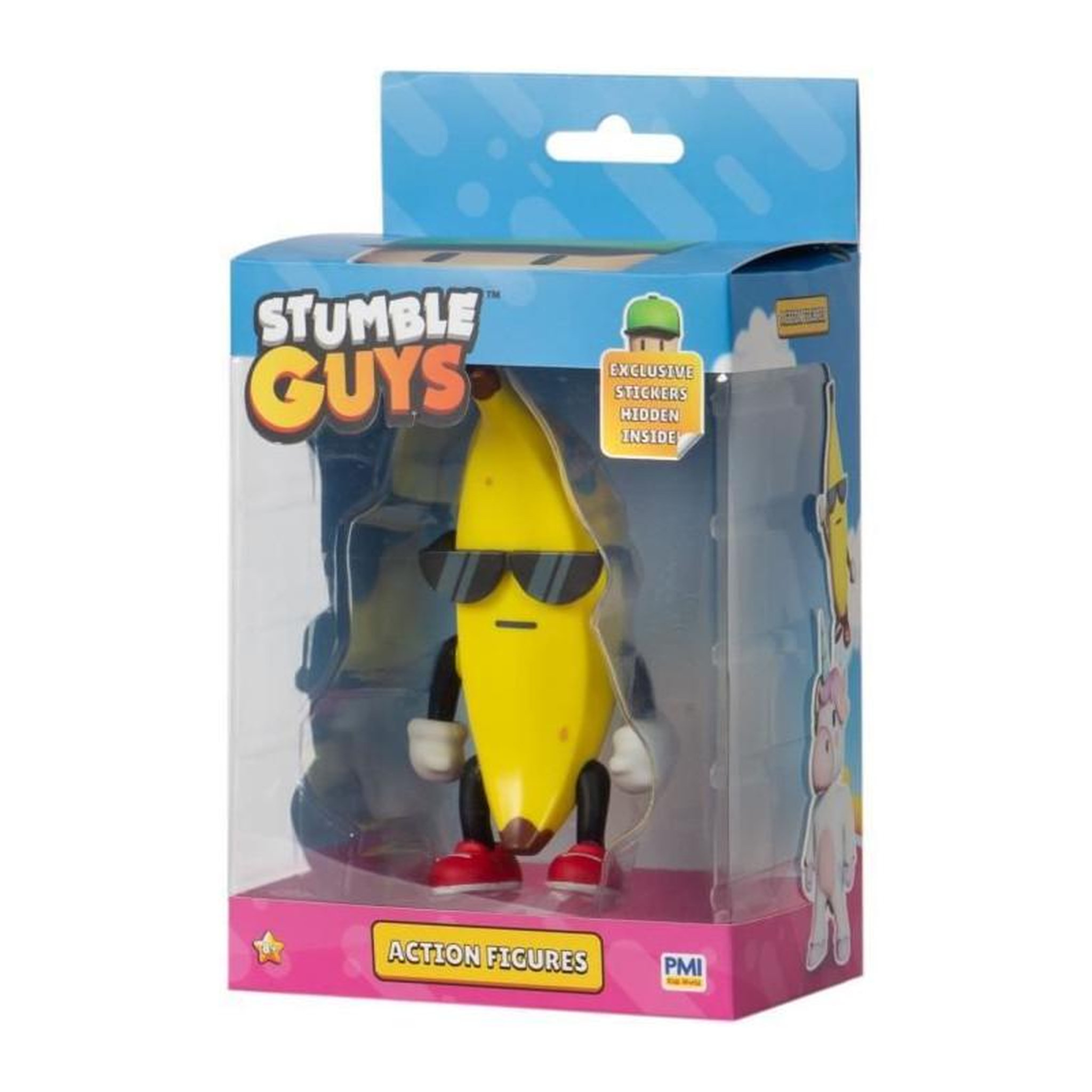 BANDAI BANDAI - Stumble Guys - Figurine 11 cm - Banana Guy