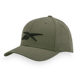 Reebok Casquette baseball en polyester avec broderie Vector Cap. Coloris disponibles : Vert