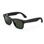 Voir la diapositive 1 : META Lunettes connectées Ray-Ban Wayfarer (grande), Noir Mat, Transitions® Transparent/Vert Graphite