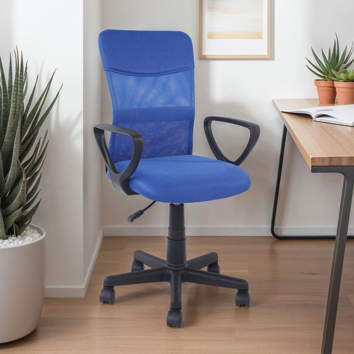 IDIMEX Chaise de bureau JOGO assise pivotante