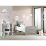 Voir la diapositive 2 : BABY PRICE Ensemble Lit bébé combiné 60 x 120 cm évolutif en 90 x190 cm FLO + tiroir LINOU