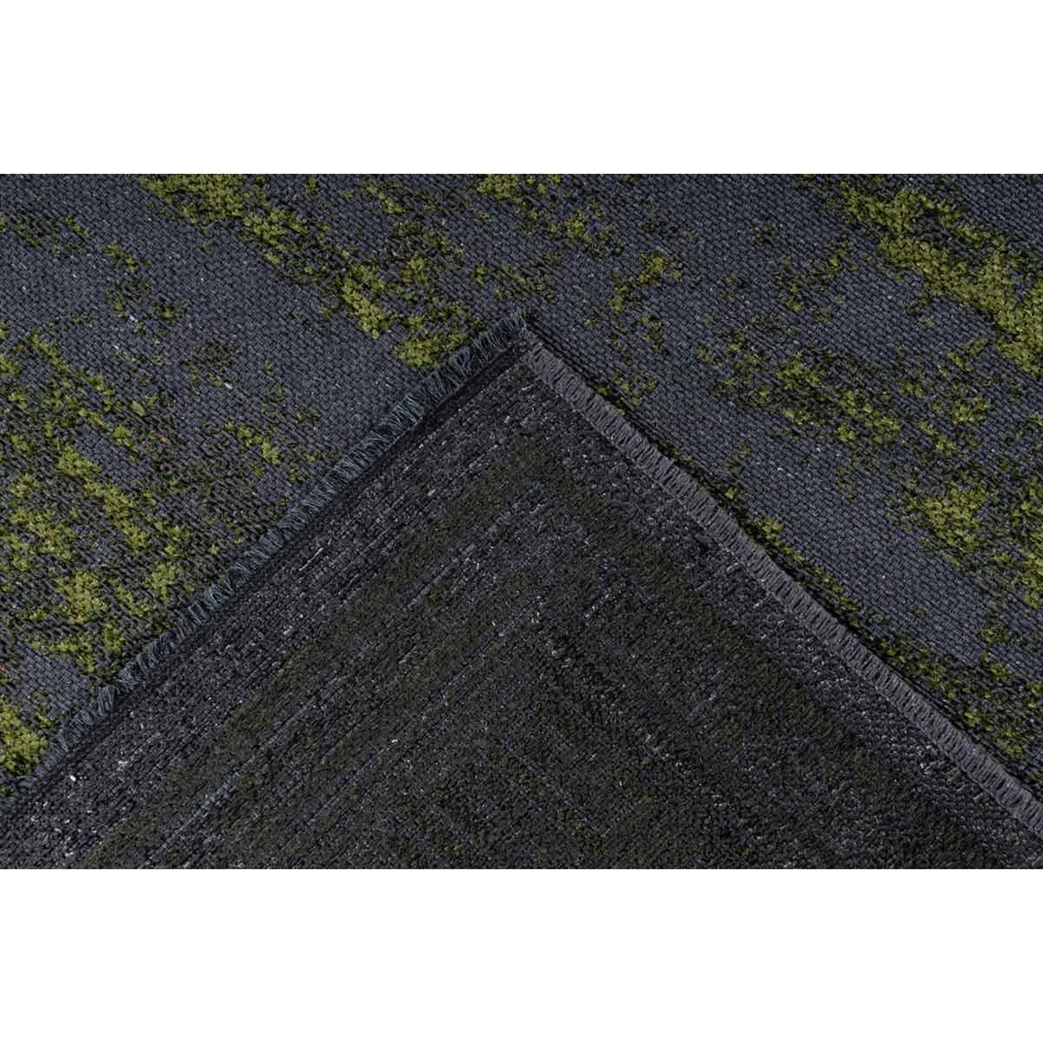 Voir la diapositive 4 : Paris Prix Tapis Tissé à Poils Plats Rétro  Kalevi  Vert
