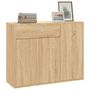 Voir la diapositive 4 : VIDAXL Buffet Chene sonoma 88x30x70 cm Bois d'ingenierie