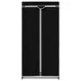 VIDAXL Garde-robe Noir 75x50x160 cm