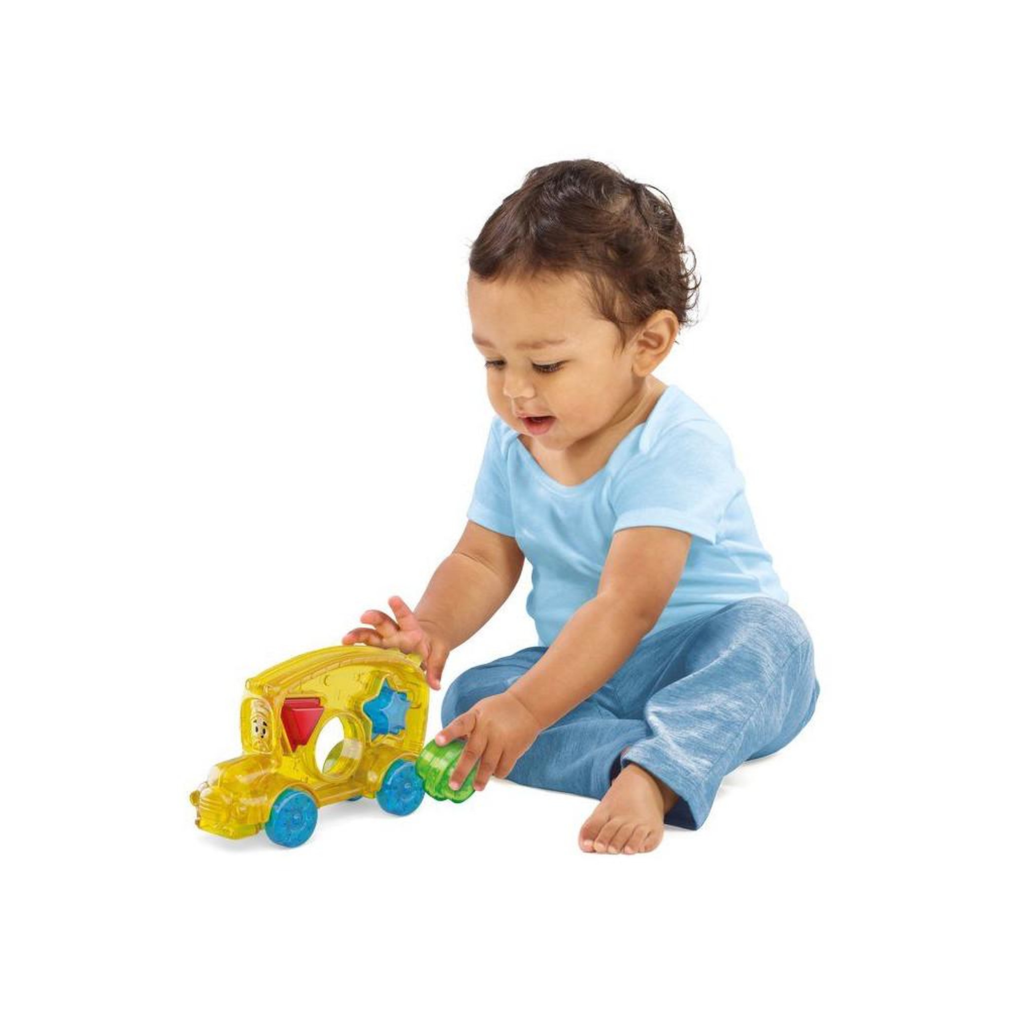 Voir la diapositive 2 : GOLIATH Jeu de construction sensoriel pour bébé Bus Jelly Blox Lil' Jellies