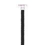 Voir la diapositive 6 : VIDAXL Corde de bateau Noir complet 2 mm 500 m Polypropylene