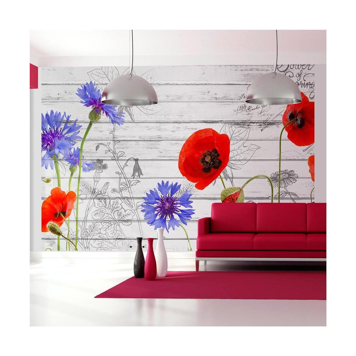 Paris Prix Papier Peint  Wildflowers