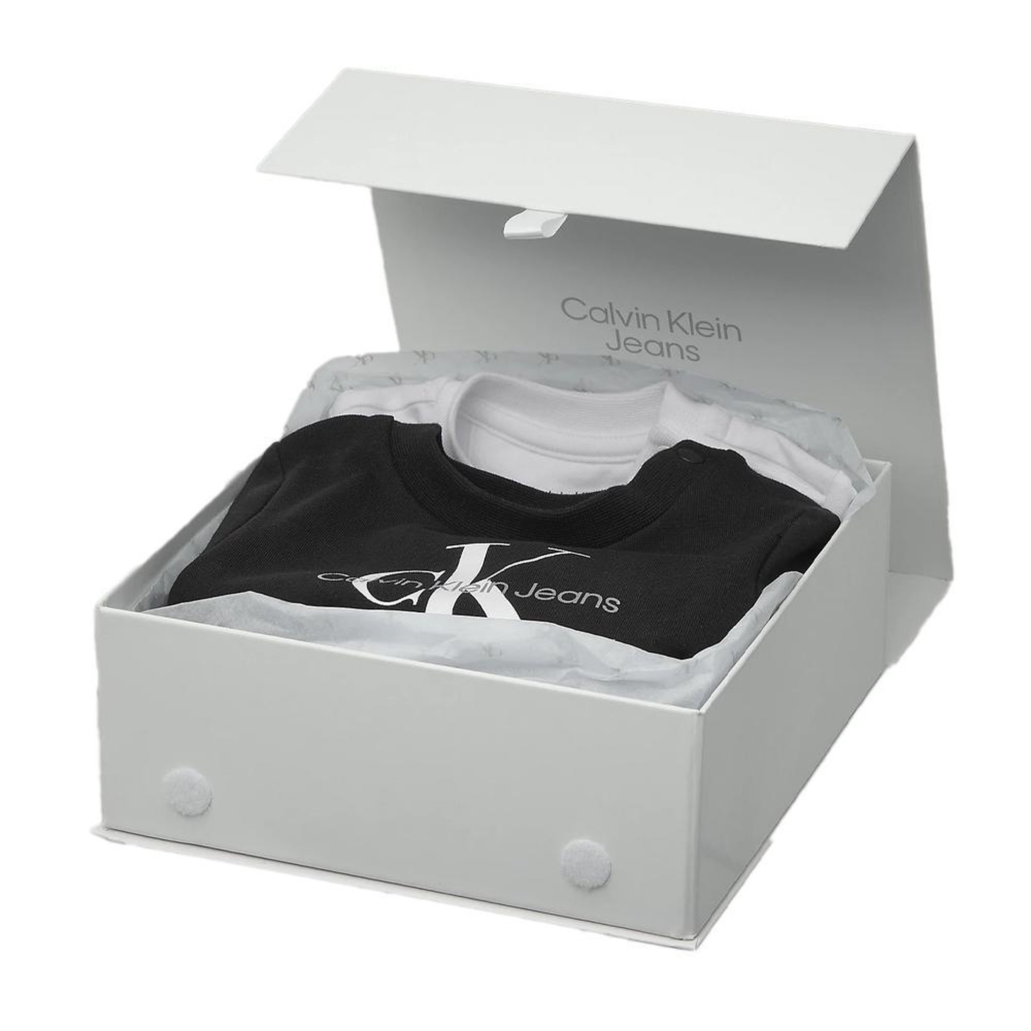 CALVIN KLEIN JEANS Ensemble Noir Garçon Calvin Klein Jeans Monogram. Coloris disponibles : Noir