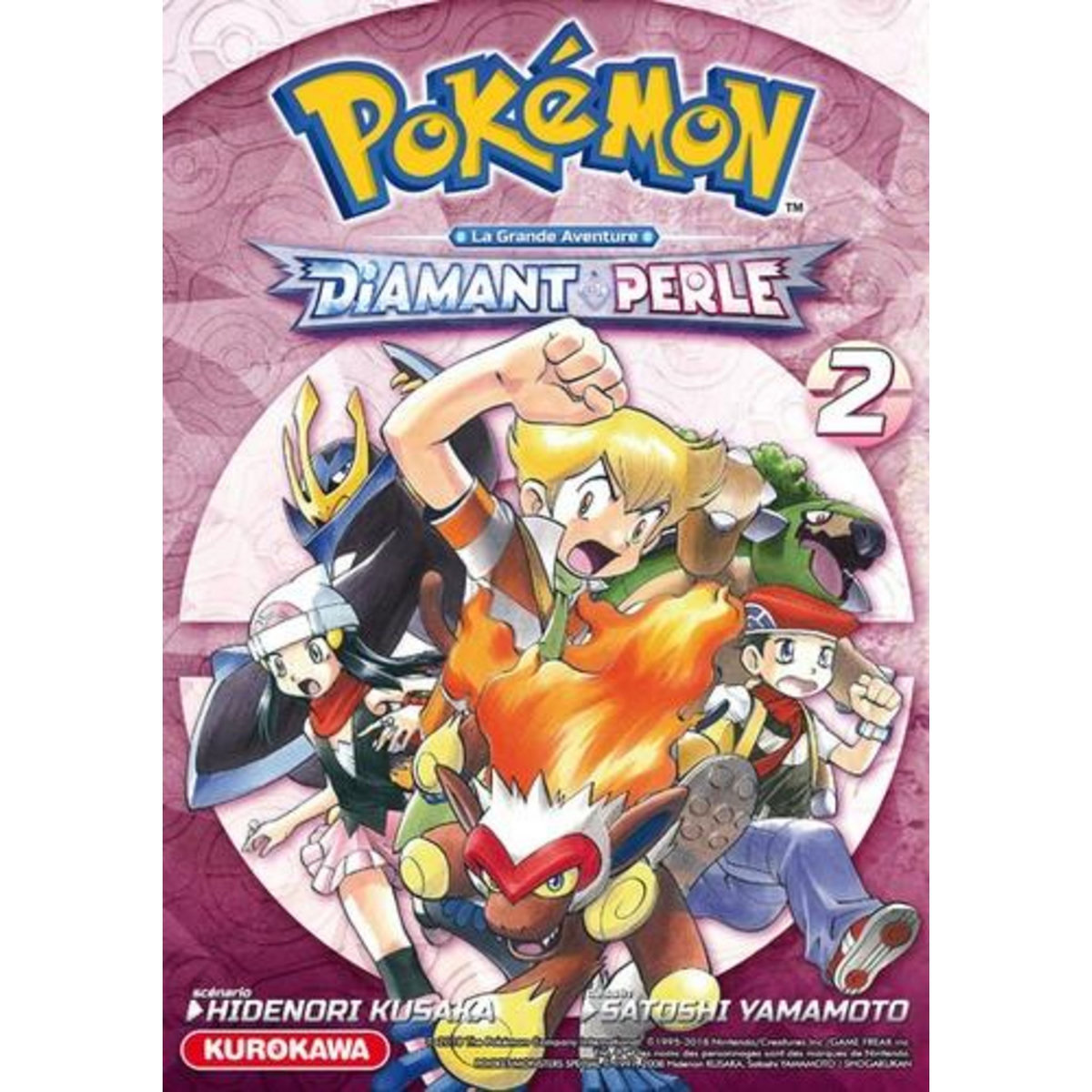 POKEMON DIAMANT ET PERLE - LA GRANDE AVENTURE TOME 2, Kusaka Hidenori