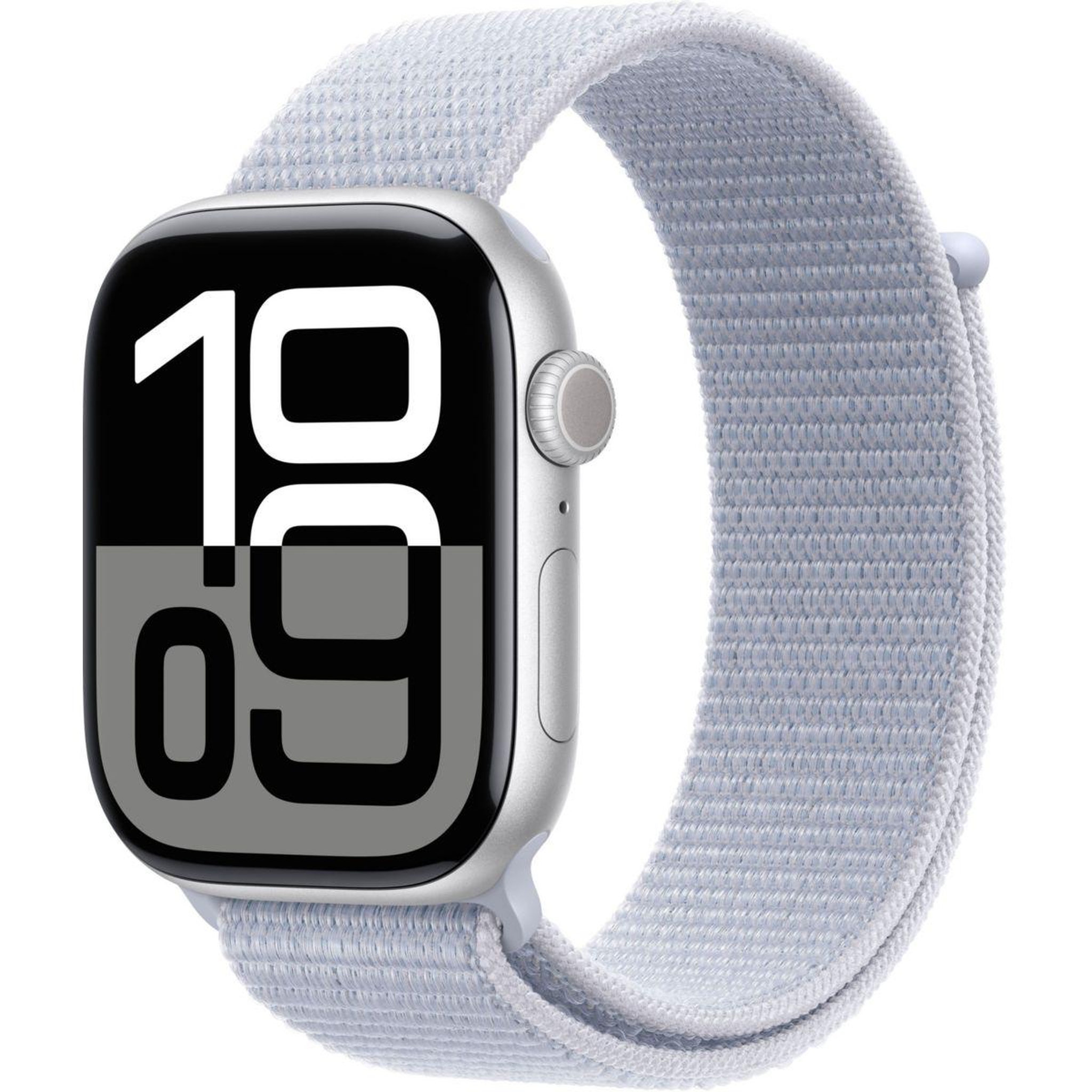 APPLE Montre connectée Serie 10 42mm Alu/Argent Loop Cellular