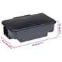 Voir la diapositive 6 : VIDAXL Pieges a souris 12 pcs noir 22x12,5x7,5 cm