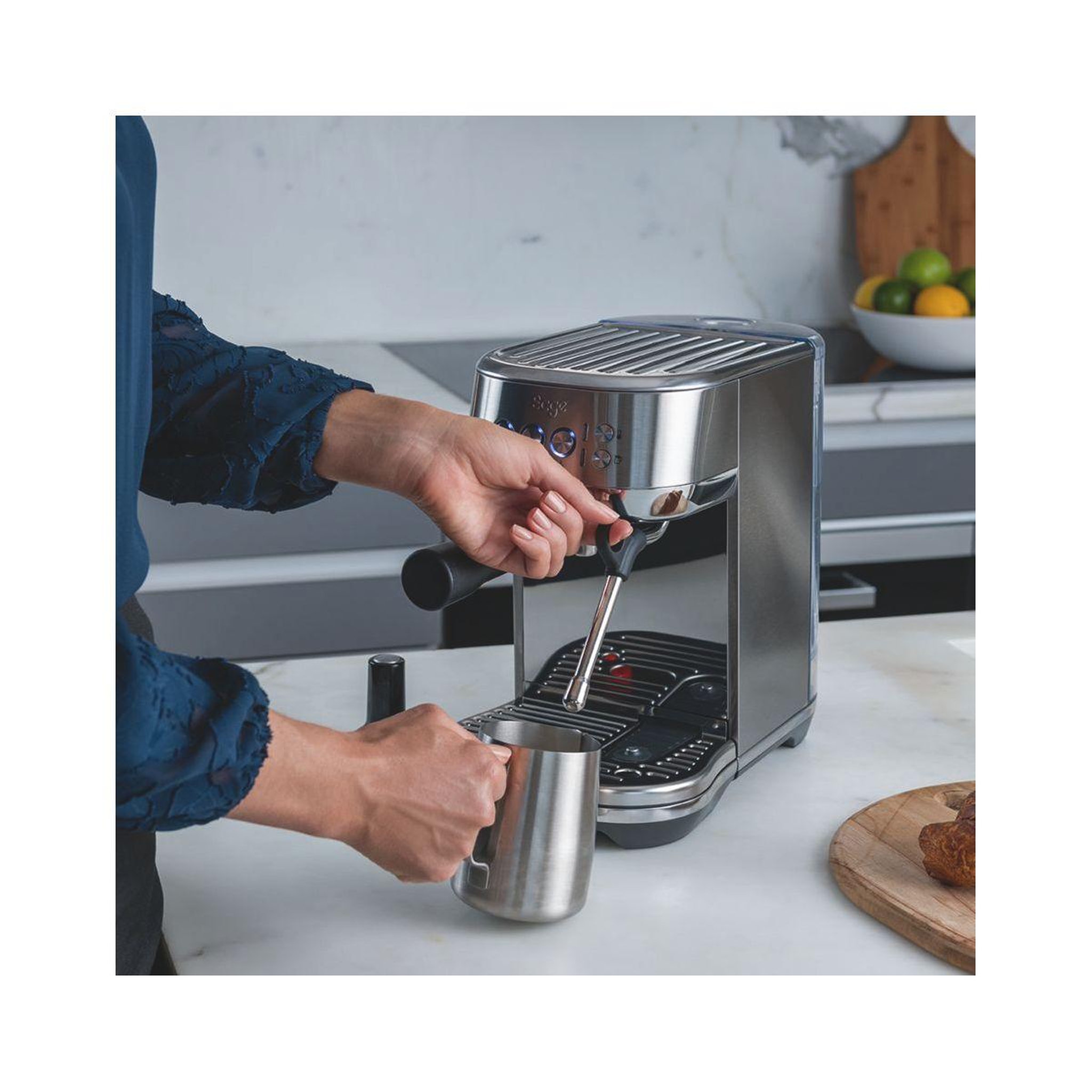 Voir la diapositive 4 : SAGE APPLIANCES Machine à expresso bambino plus