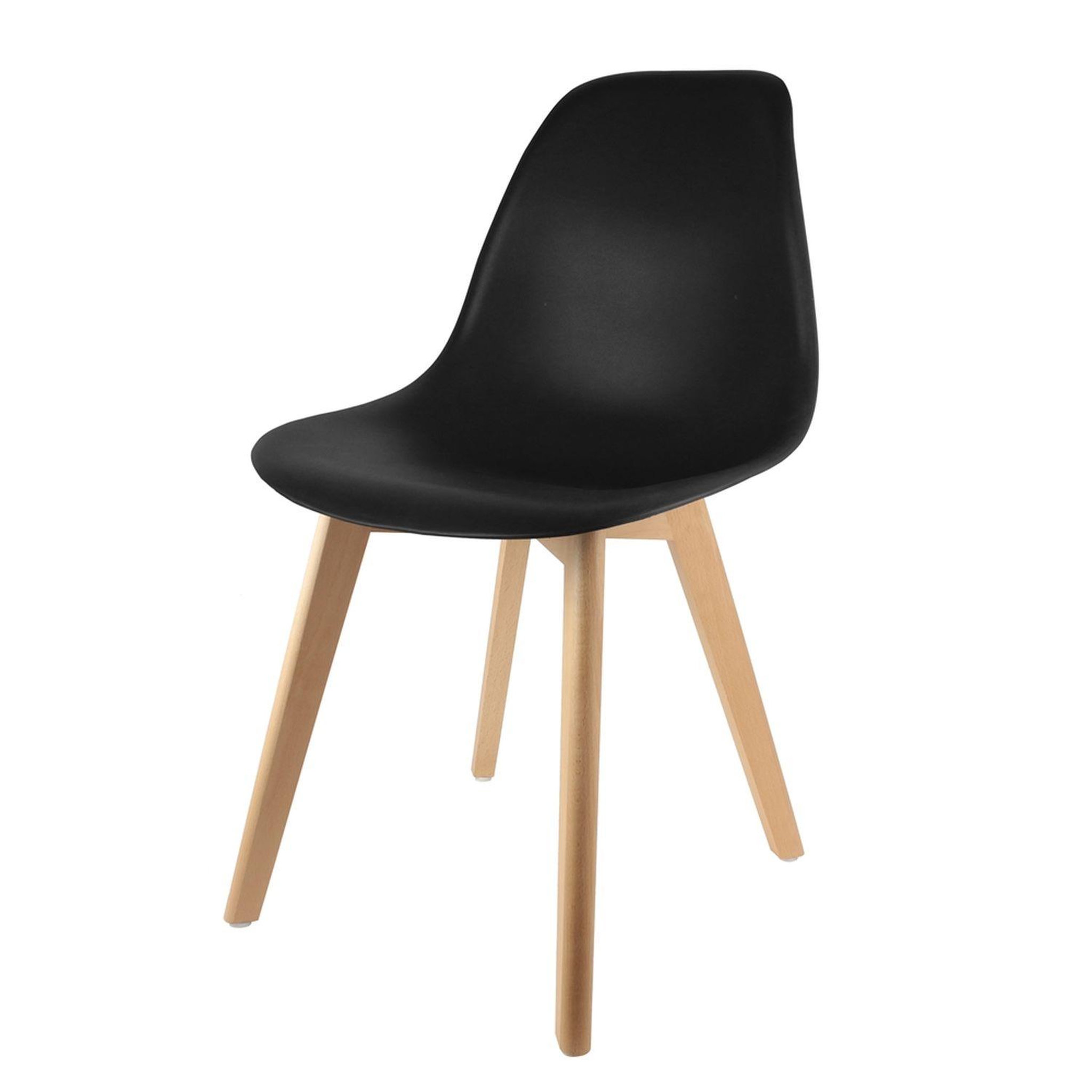 Voir la diapositive 1 : The Home Deco Factory Chaise scandinave Coque - H.83 cm