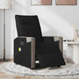 Voir la diapositive 3 : VIDAXL Fauteuil de massage inclinable electrique Noir Tissu