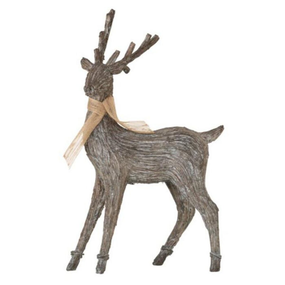 Paris Prix Statuette Déco  Renne  44cm Naturel