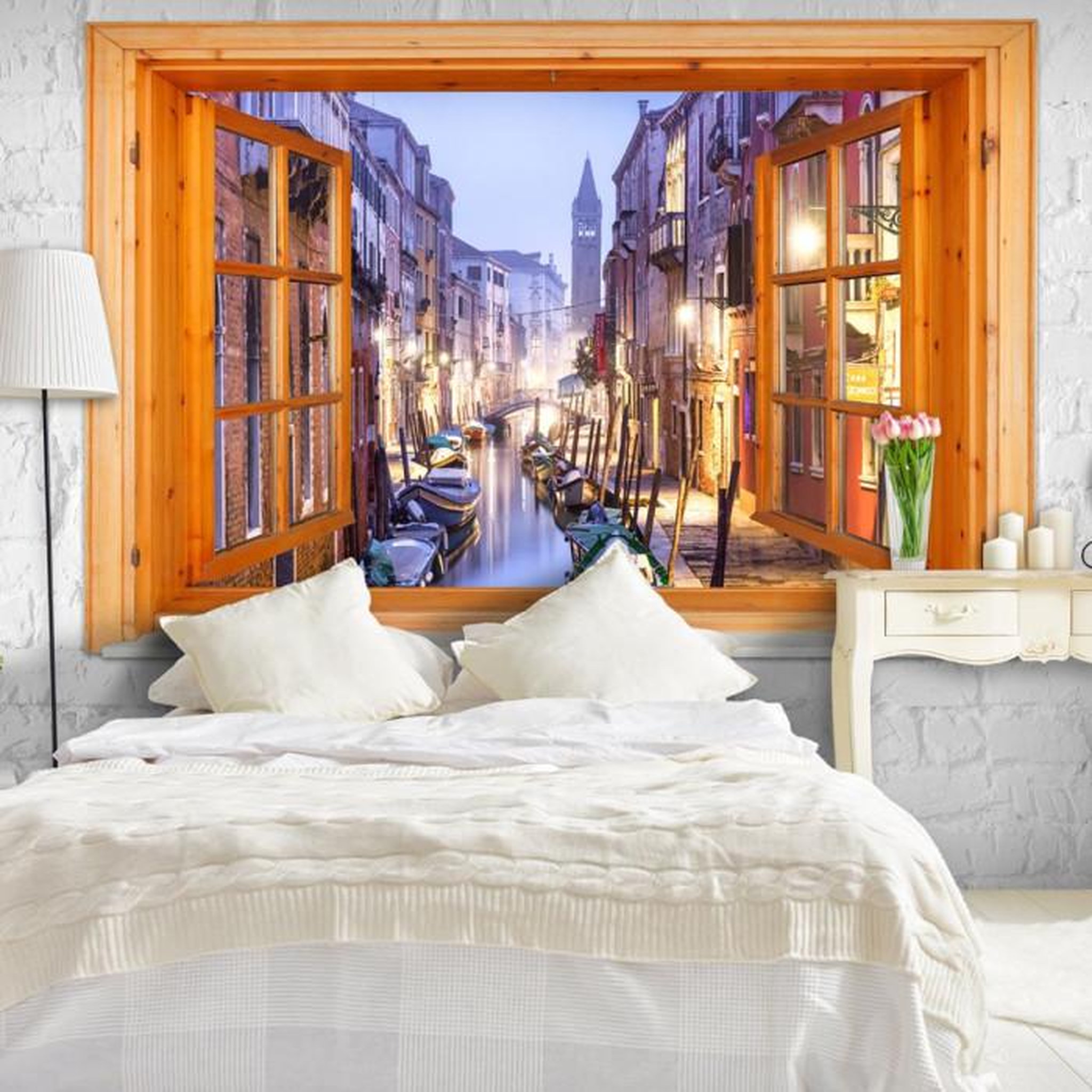 Paris Prix Papier Peint  Venice View. Coloris disponibles : Multicolore