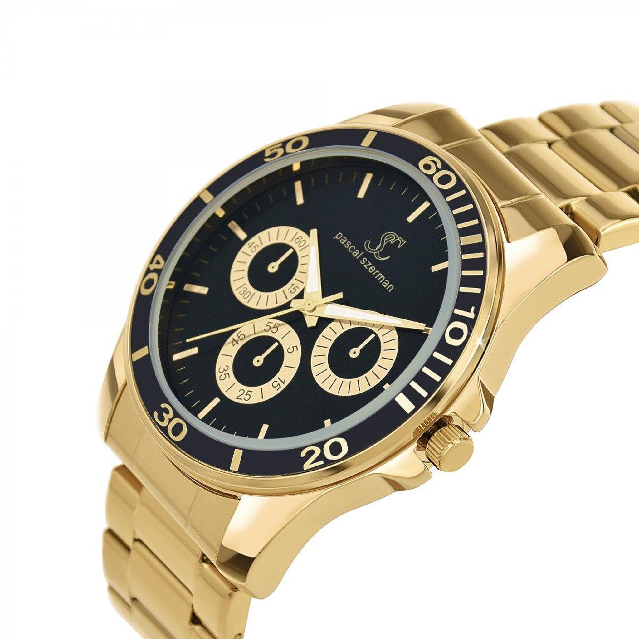 Voir la diapositive 3 : SC CRYSTAL Montre homme quartz par Pascal Szerman