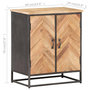 Voir la diapositive 6 : VIDAXL Buffet 60x35x70 cm Bois d'acacia massif