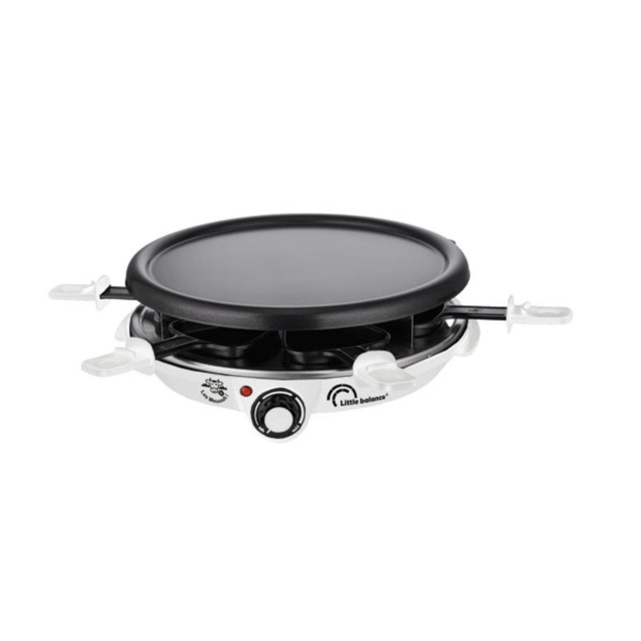 LITTLE BALANCE Appareil à raclette 6 personnes 1200w - 8748